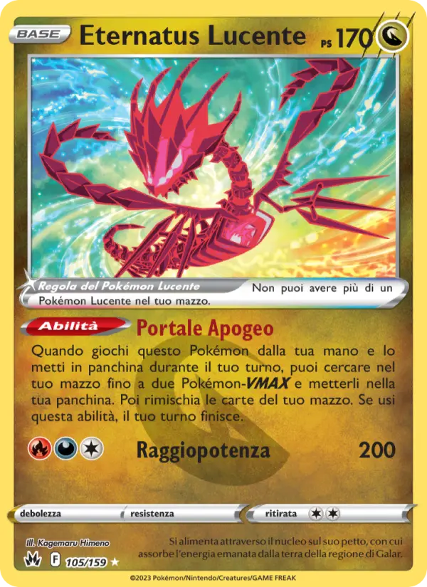Radiant Eternatus #105