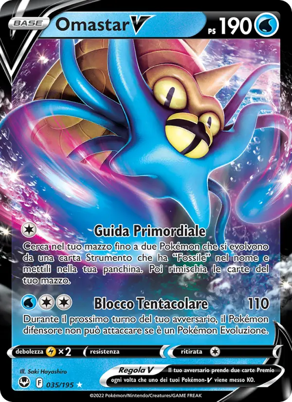 Omastar V #035 — Tempesta Argentata