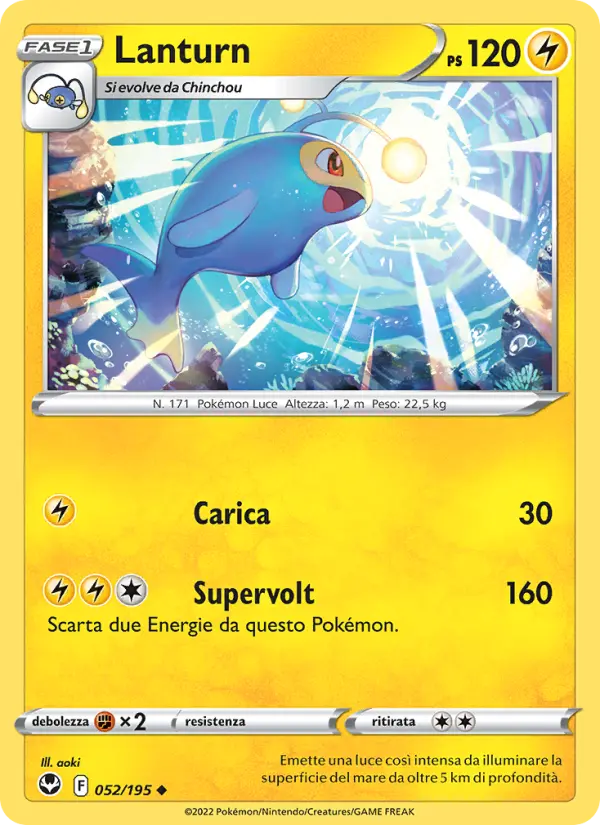 Lanturn #052 — Tempesta Argentata (Reverse Holo)