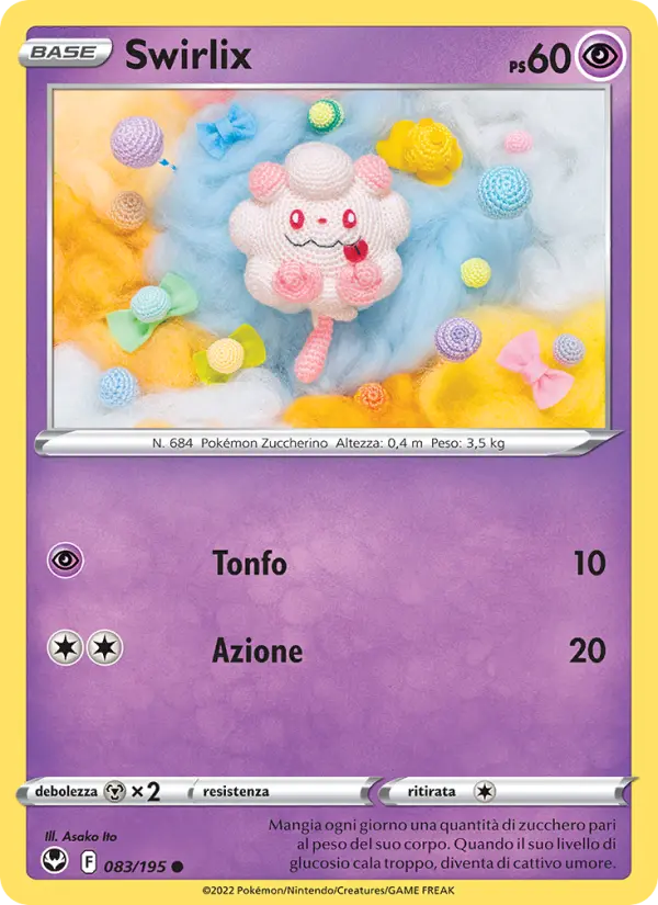 Swirlix #083 — Tempesta Argentata (Reverse Holo)