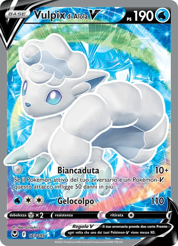 Alolan Vulpix V #173