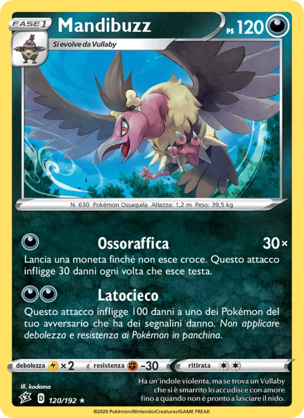 Mandibuzz #120 — Fragore Ribelle (Reverse Holo)