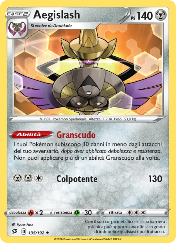Aegislash #135