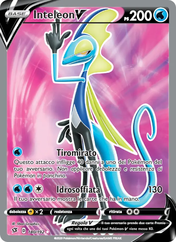 Inteleon V #180 — Fragore Ribelle