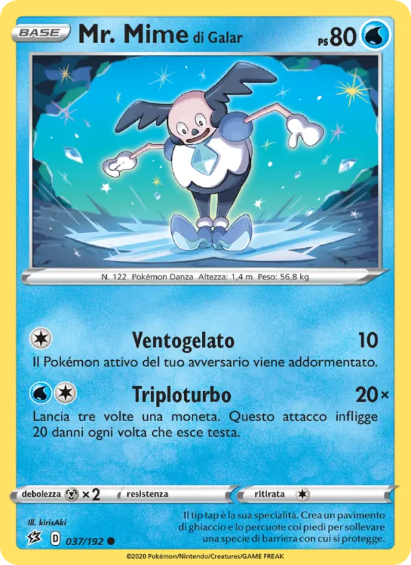 Mr. Mime di Galar #37