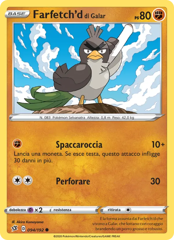 Farfetch'd di Galar #94