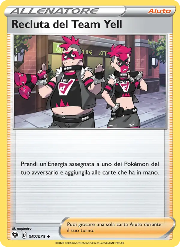 Recluta del Team Yell #67