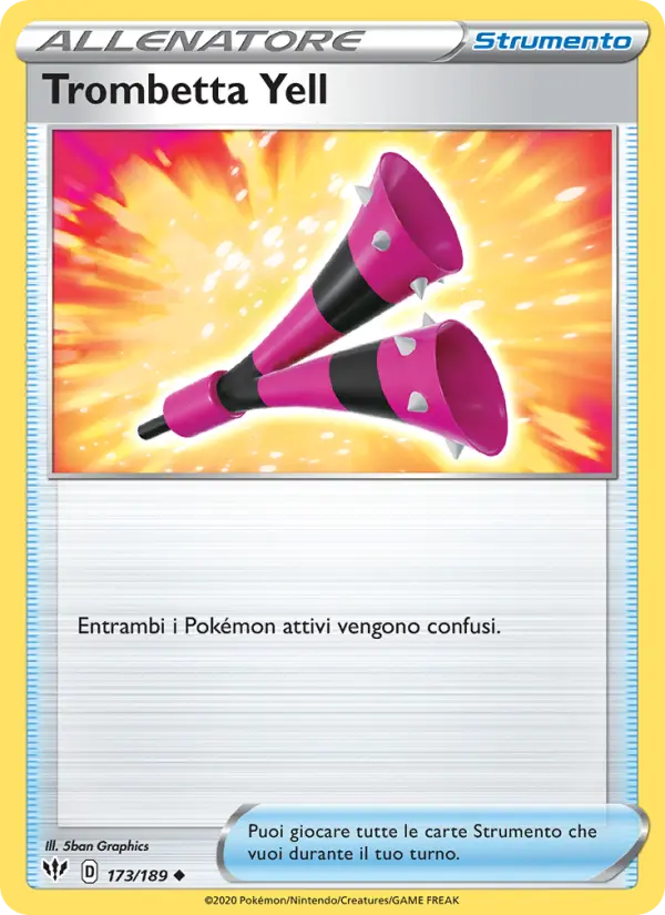 Trombetta Yell #173 — Fiamme Oscure (Reverse Holo)
