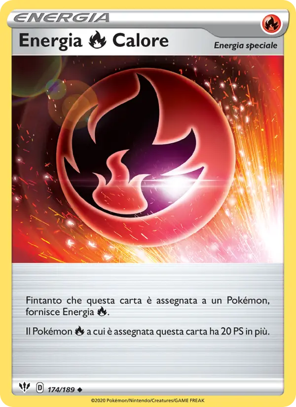 Energia Fire Calore #174 — Fiamme Oscure