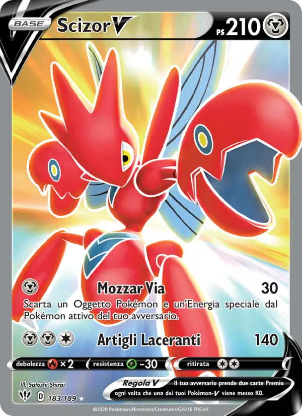 Scizor V #183