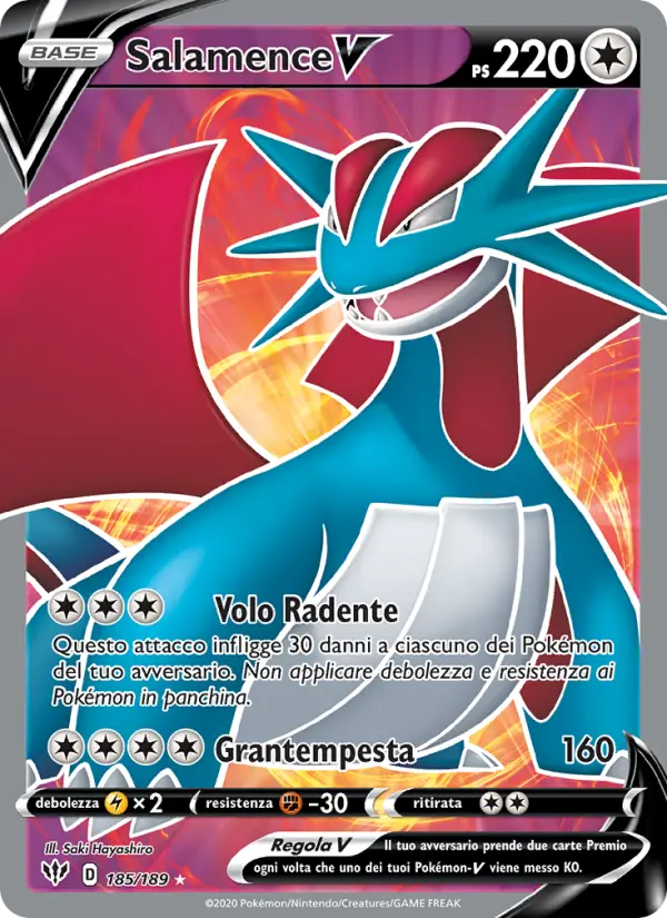 Salamence V #185