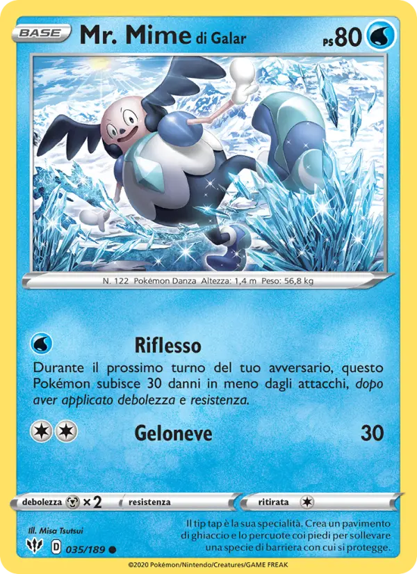Mr. Mime di Galar #35