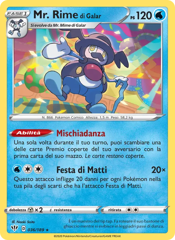 Mr. Rime di Galar #036