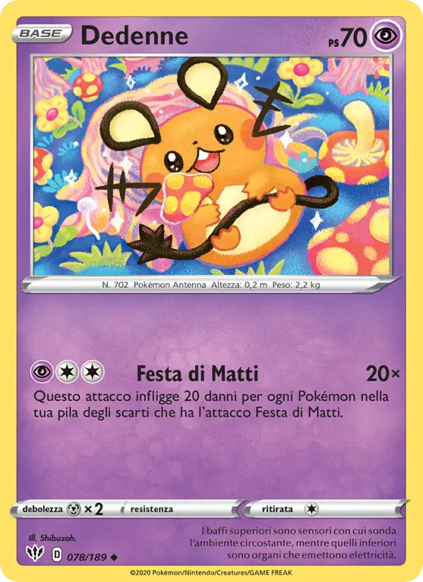 Dedenne #078