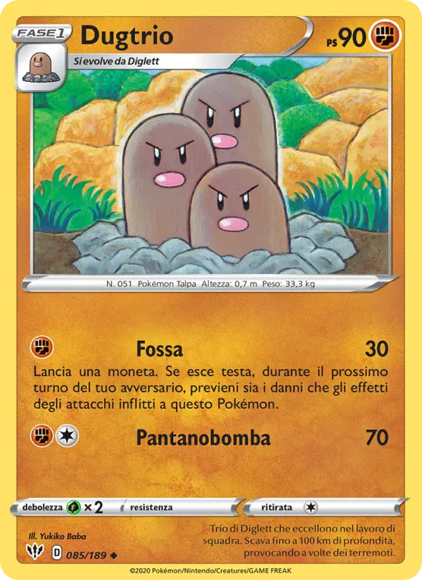 Dugtrio #85