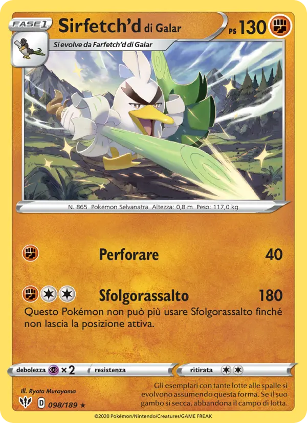 Sirfetch'd di Galar #98