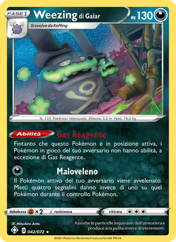 Weezing di Galar #42