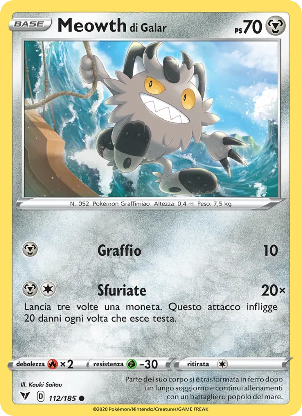 Meowth di Galar #112