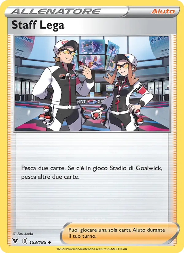 Staff Lega #153 — Voltaggio Sfolgorante