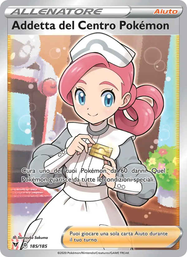 Addetta del Centro Pokémon #185