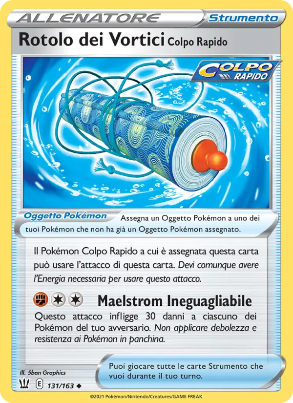 Rotolo dei Vortici Colpo Rapido #131 — Stili di Lotta