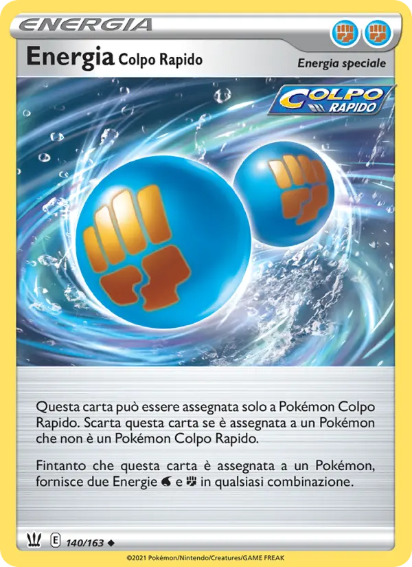 Energia Colpo Rapido #140 — Stili di Lotta