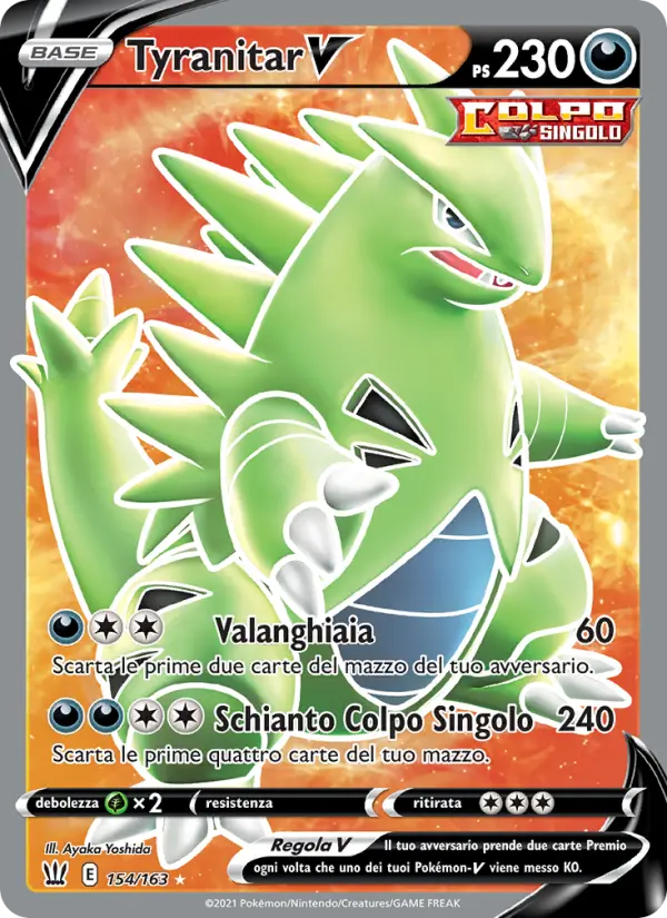 Tyranitar V #154