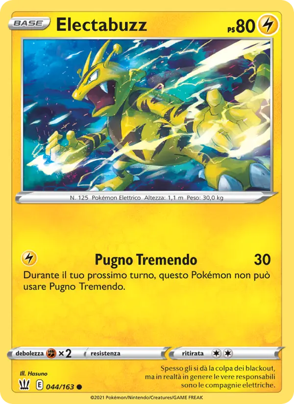 Electabuzz #44 — Stili di Lotta