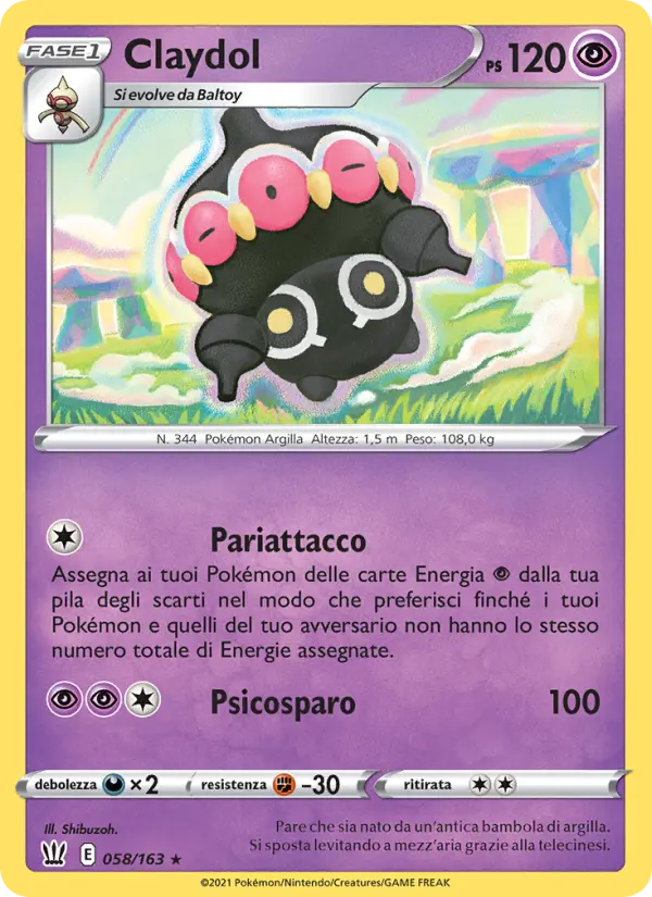 Claydol #58