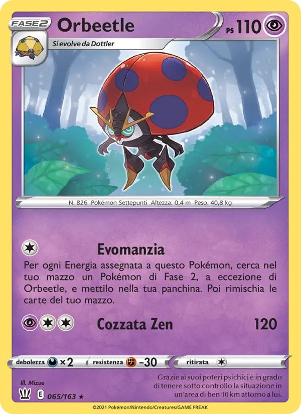 Orbeetle #65 — Stili di Lotta (Reverse Holo)