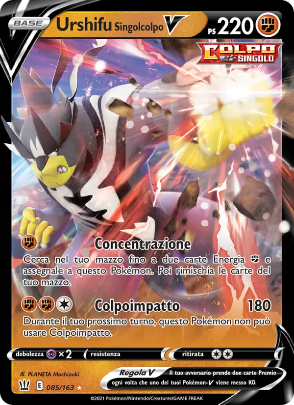 Urshifu Singolcolpo V #85