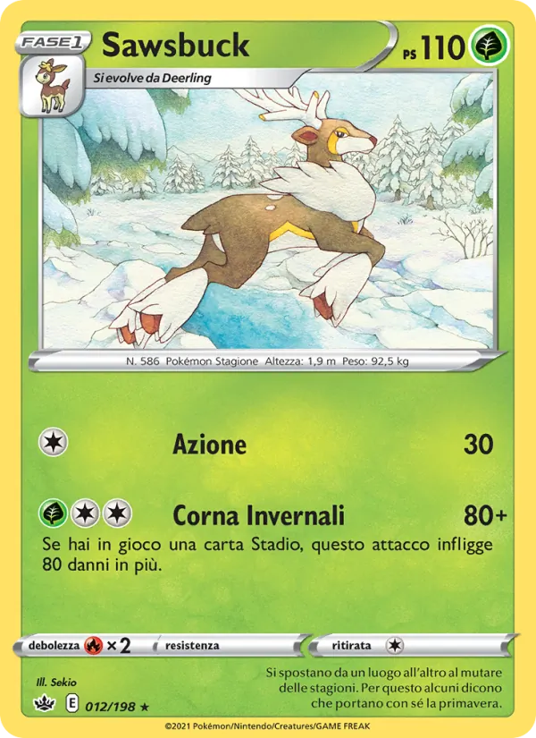 Sawsbuck #012 — Regno Glaciale