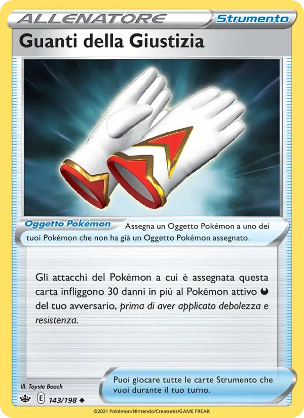 Guanti della Giustizia #143 — Regno Glaciale (Reverse Holo)