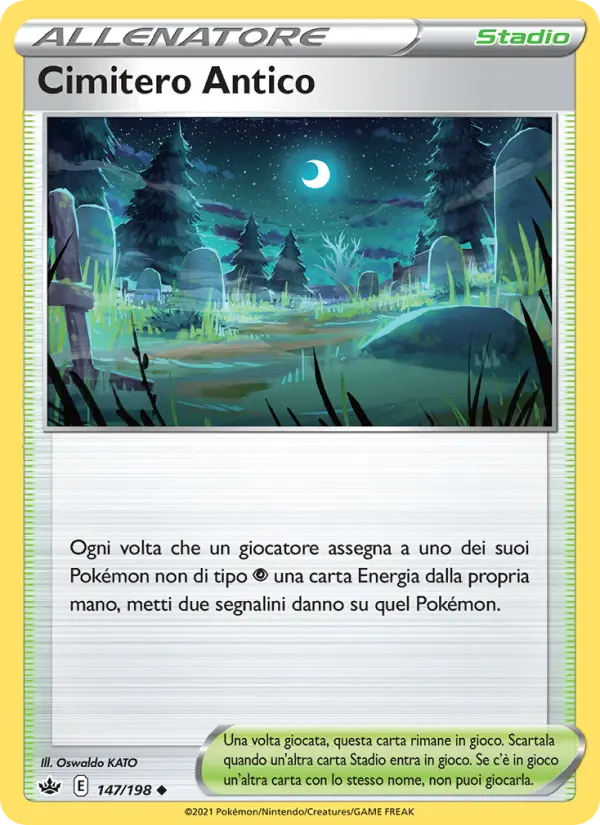 Cimitero Antico #147 — Regno Glaciale (Reverse Holo)