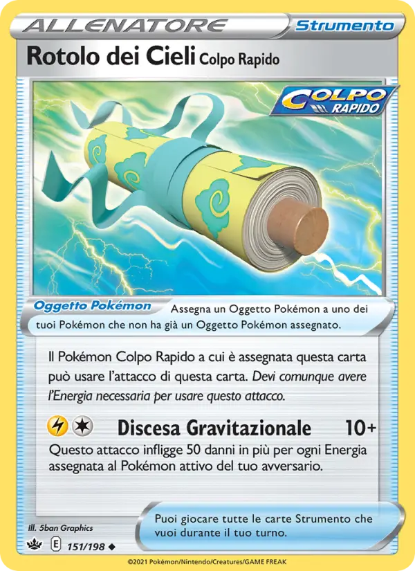 Rotolo dei Cieli Colpo Rapido #151 — Regno Glaciale
