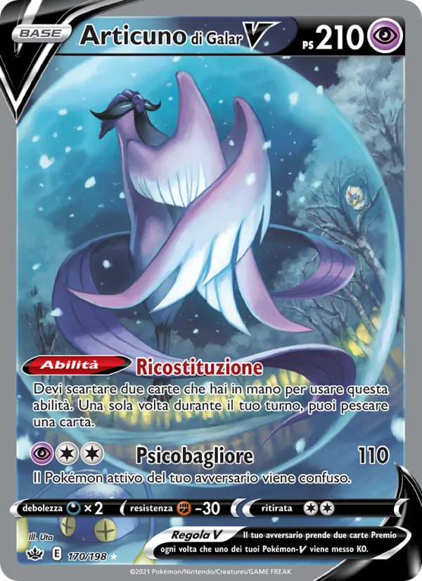 Articuno di Galar V #170