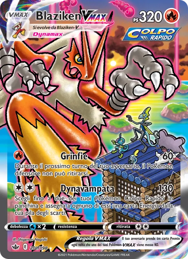 Blaziken VMAX #201