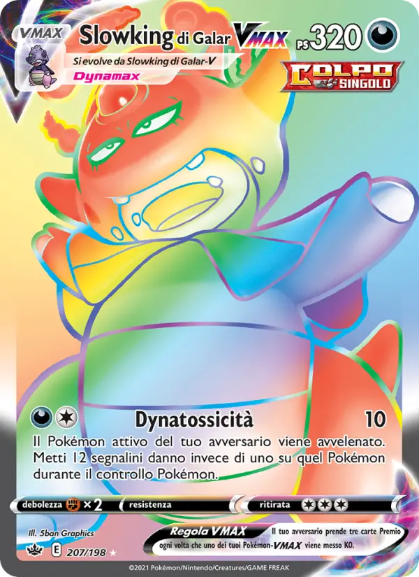 Slowking di Galar VMAX #207