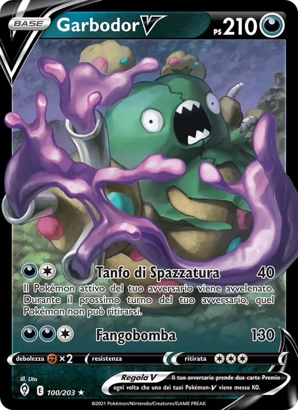 Garbodor V #100 — Evoluzioni Eteree