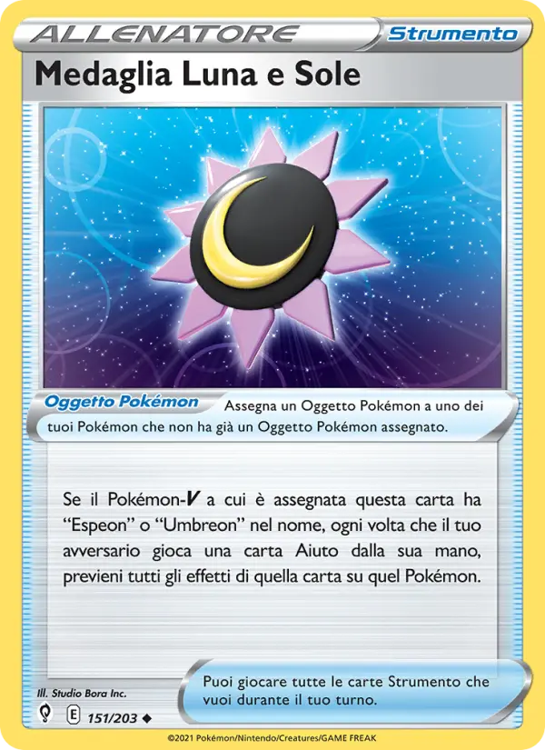 Medaglia Luna e Sole #151 — Evoluzioni Eteree