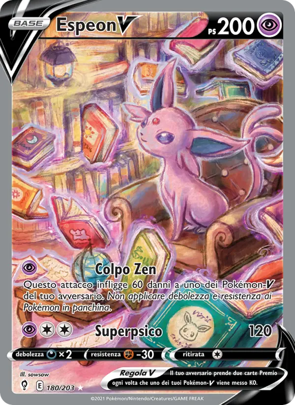 Espeon V #180 — Evoluzioni Eteree
