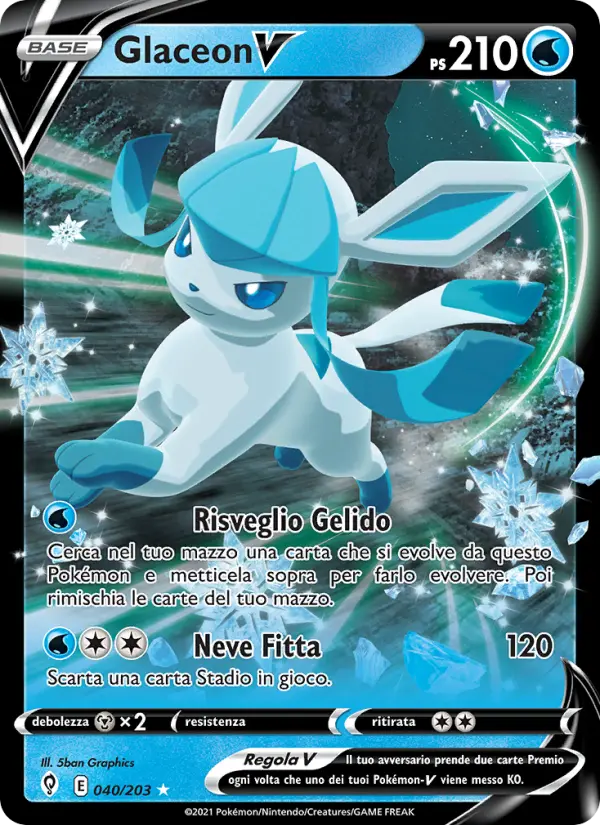 Glaceon V #040