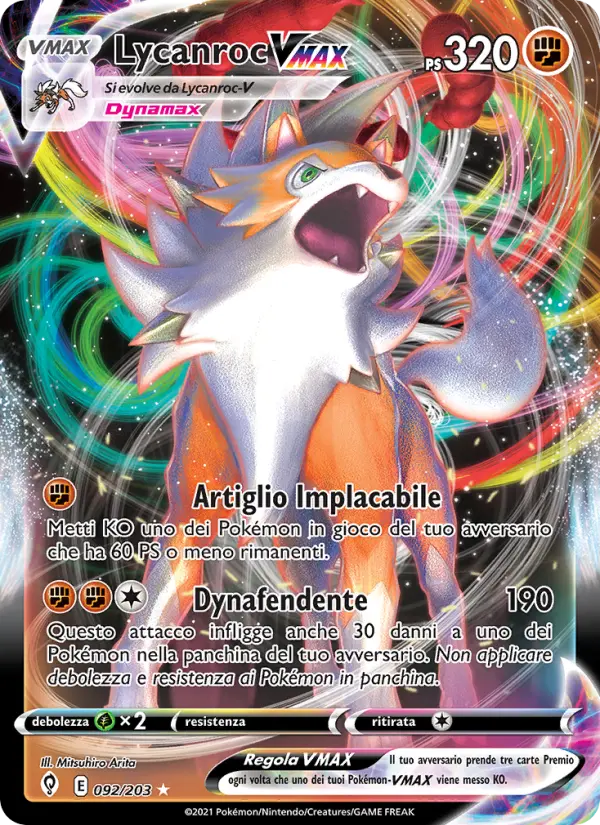 Lycanroc VMAX #092