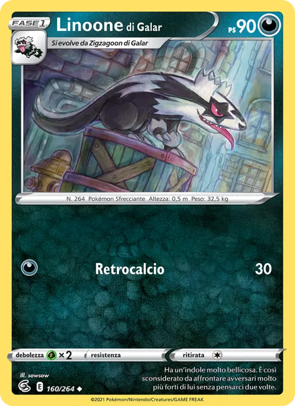 Linoone di Galar #160