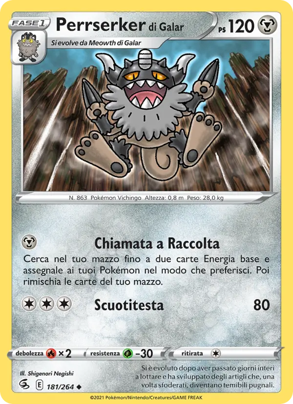 Perrserker di Galar #181