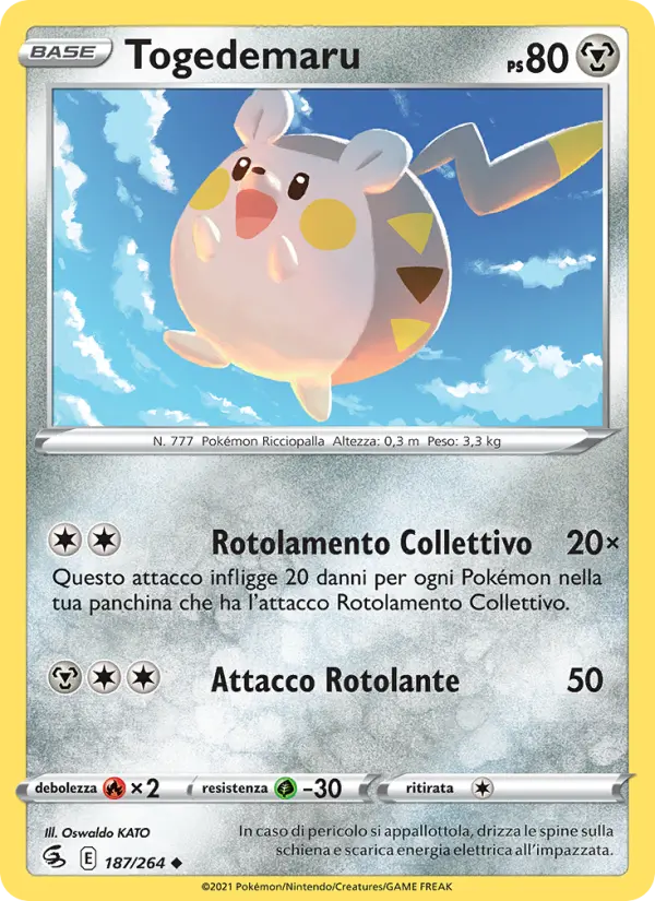Togedemaru #187