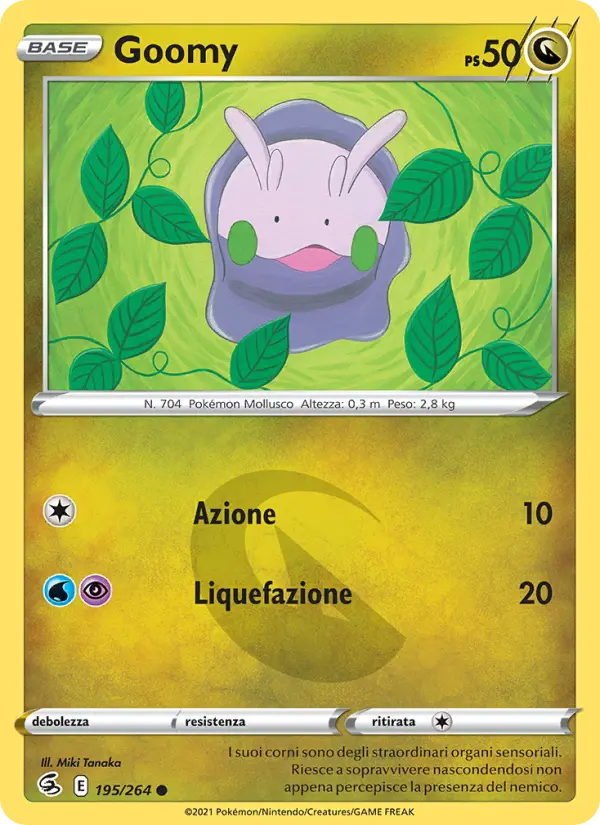 Goomy #195 — Colpo Fusione