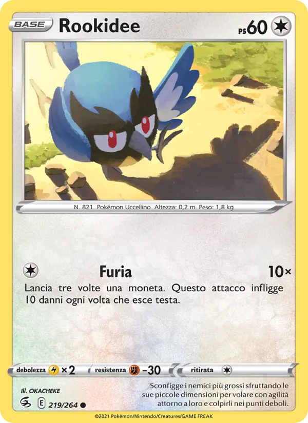 Rookidee #219 — Colpo Fusione (Reverse Holo)