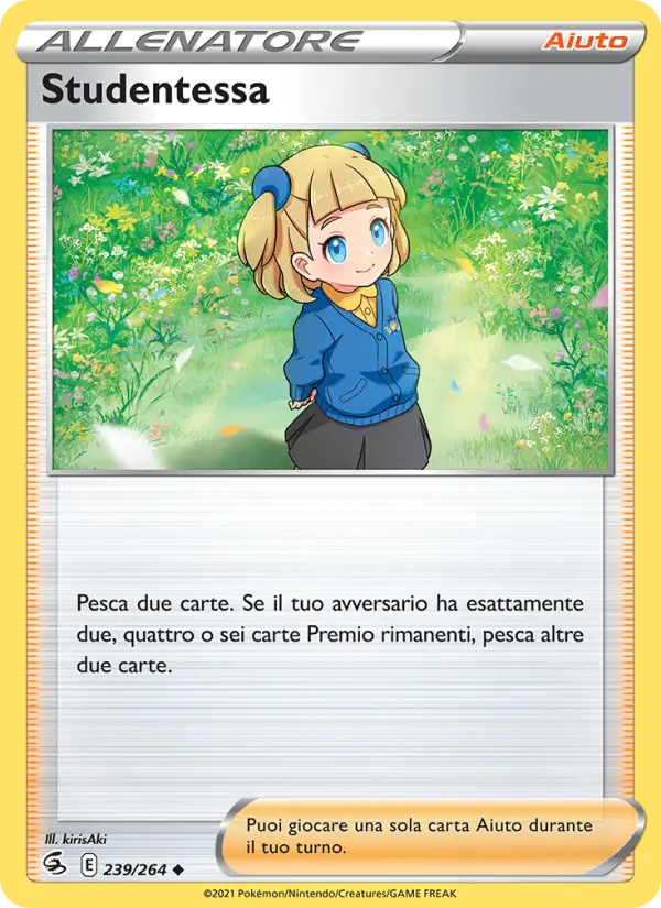 Studentessa #239 — Colpo Fusione (Reverse Holo)
