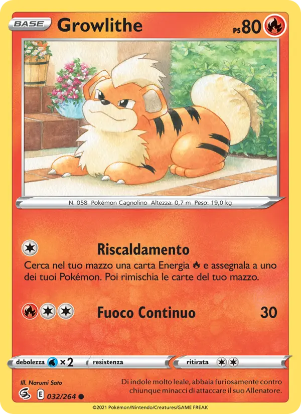 Growlithe #032